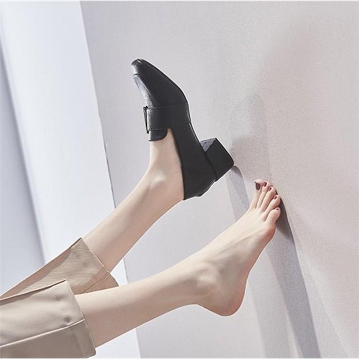 パンプス ヒール 4cm オフィス レディース シューズ 靴 走れるパンプス 春 夏 歩きやすい コーデやすい 通勤 Ol 痛くない スクエアトゥ 春コーデ パール Cd Bg 0070 Youdear 通販 Yahoo ショッピング