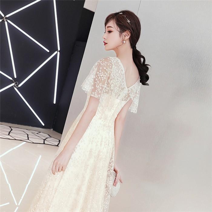 ロングドレス 演奏会 大人 ドレス 袖あり マキシ丈 パーティードレス 結婚式 ワンピース 発表会 上品 ブラックドレス 着痩せ パーティー 二次会 お呼ばれドレス Csl Jb8107 Youdear 通販 Yahoo ショッピング