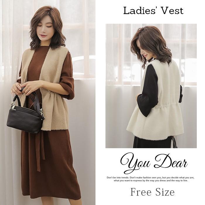 ベスト もこもこベスト フェイクファーベスト ファーベスト レディース トップス フェイクファー 秋冬アウター 無地 通勤 Ol お呼ばれ 暖かい 防寒 可愛い Csl Mj128 Youdear 通販 Yahoo ショッピング