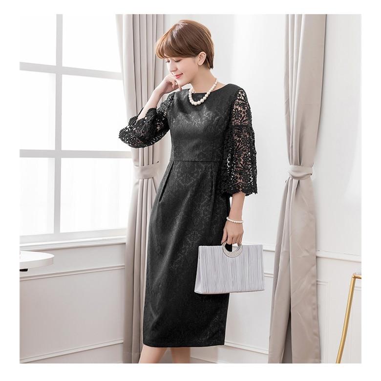 ワンピース レディース フォーマル 結婚式 ドレス パーティードレス