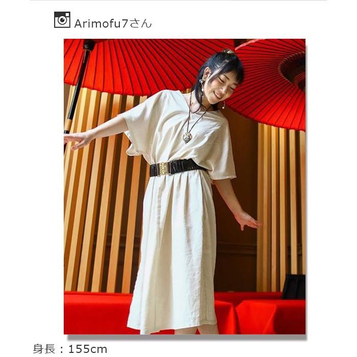 うのにもお得な ワンピース レディース リネンワンピース Vネック スリット マキシワンピース 大きいサイズ ゆったり 綿麻混ワンピース 夏 ロング ワンピース Aynaelda Com