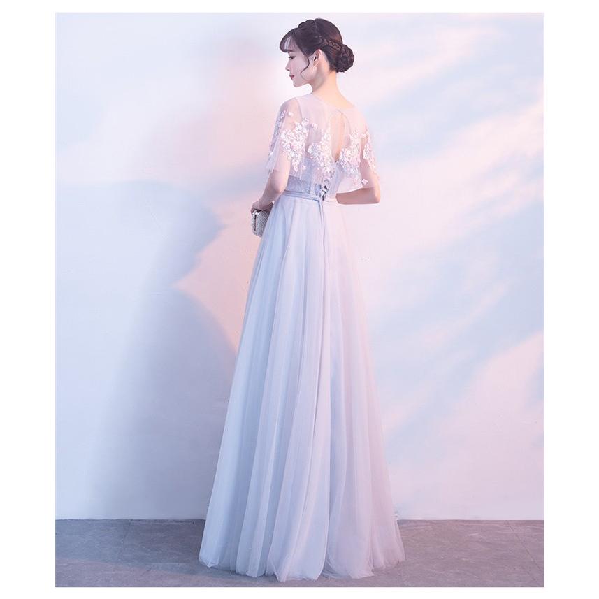 ロングドレス 演奏会 大人 ドレス パーティードレス 結婚式 二次会