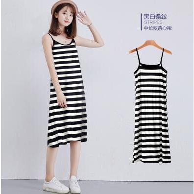 キャミワンピ 夏 レディース タンクワンピース ロング丈 ショート丈 モーダル 体型カバー 夏 インナー 部屋着 ルームウェア インナーワンピ パジャマ Zj0008 Cxj Zj0008 Youdear 通販 Yahoo ショッピング