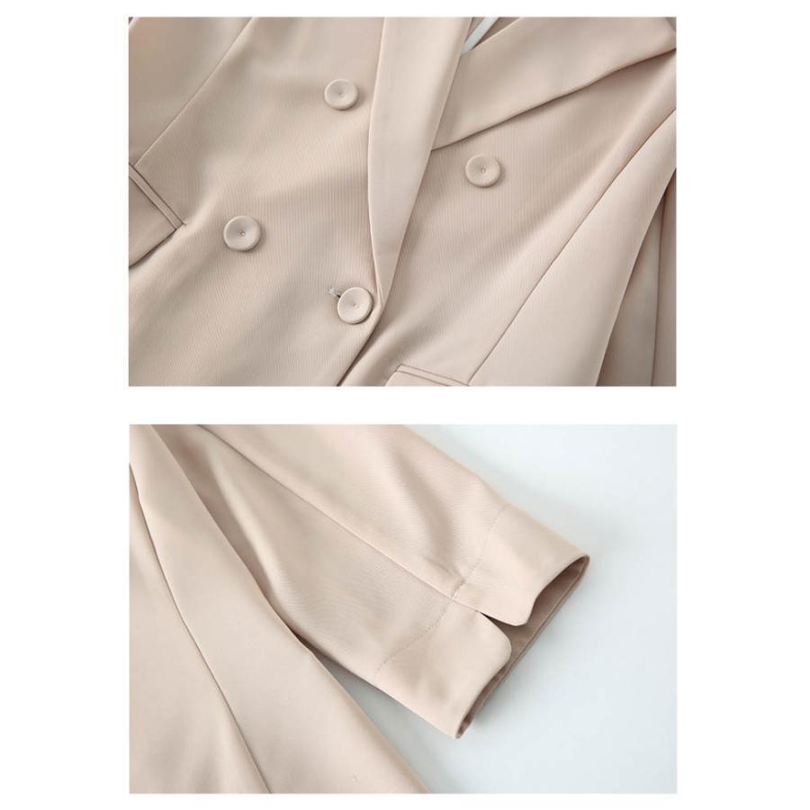 セットアップ パンツスーツ レディース ワイドパンツ 入園式 スーツ