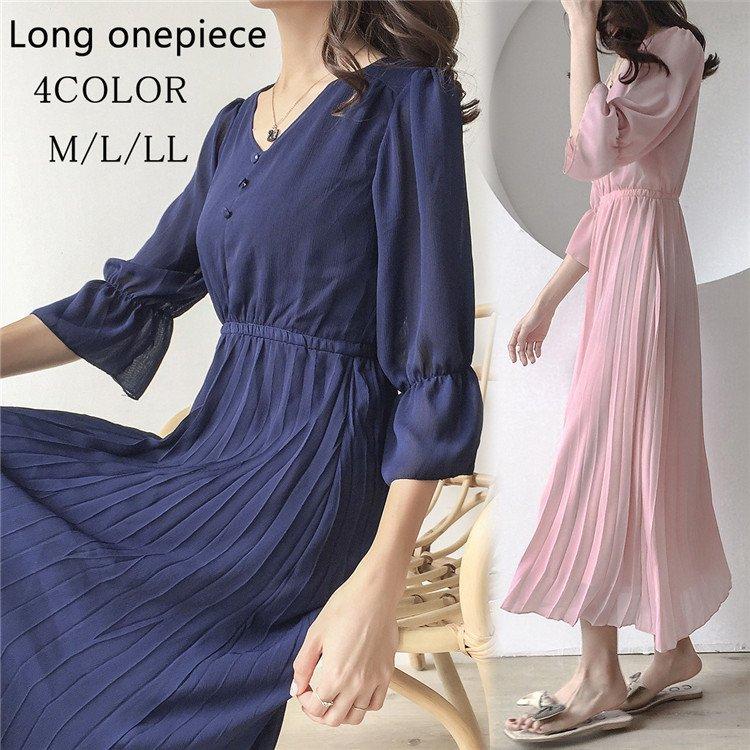 ロングワンピース レディース 夏 ワンピース シフォンワンピース 無地 フレアワンピ 30代 40代 通勤 Ol 結婚式ドレス Hs Ch 006 Youdear 通販 Yahoo ショッピング