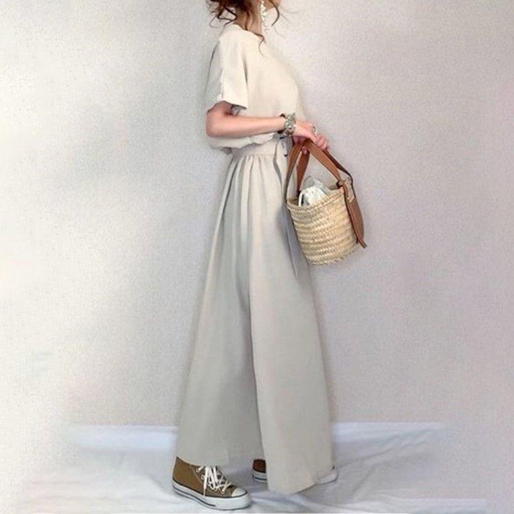 ワンピース レディース スウェットワンピース マキシワンピース 大きいサイズ ゆったり 半袖 無地ワンピース Aライン 夏 ロングワンピース 通勤 着痩せ Hs Ch 17 Youdear 通販 Yahoo ショッピング