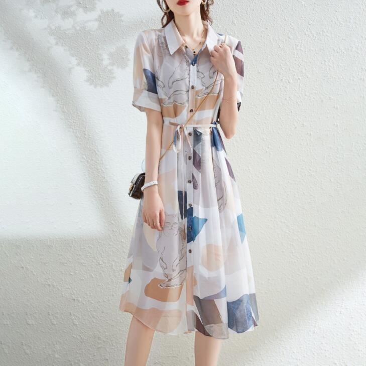 ワンピース 総柄 ブラウジング ロングワンピース レディース 半袖 花柄 春夏 春 夏 リゾート カジュアル 大人 ロングワンピ ロング ロング丈 マキシ丈 ミモレ丈 Hs Cj 084 Youdear 通販 Yahoo ショッピング