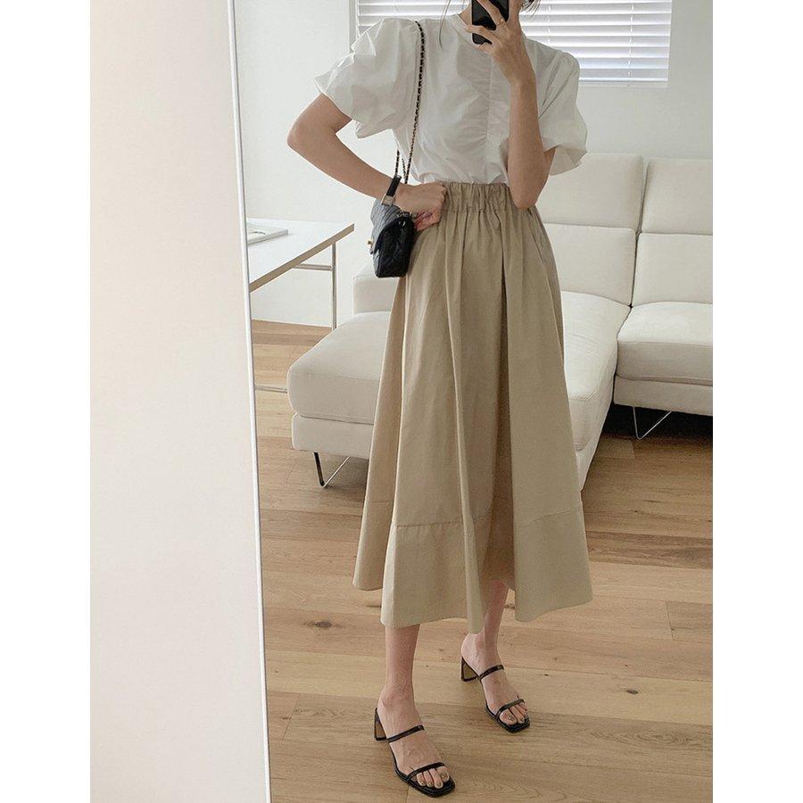 セットアップ レディース 40代 春夏 オシャレ 通勤 半袖ブラウス白