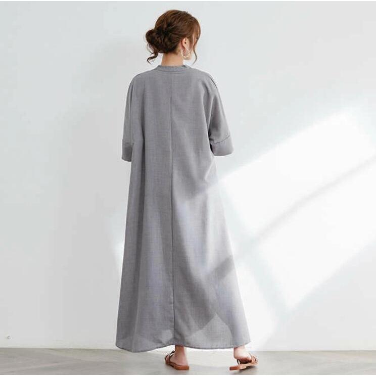 ワンピース 夏 レディース マキシワンピース ロングワンピース 大きい