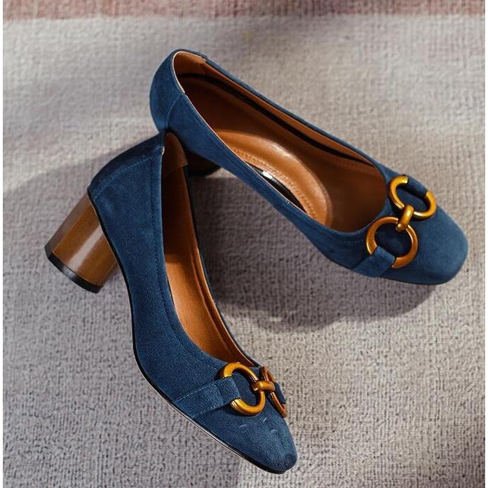 パンプス 痛くない レディース 黒 スエード ツイード ブラック