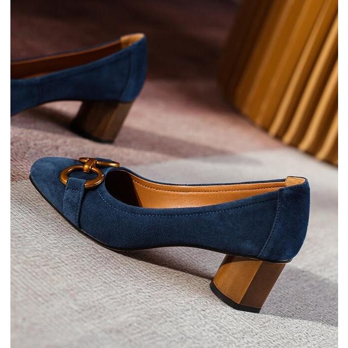 パンプス 痛くない レディース 黒 スエード ツイード ブラック