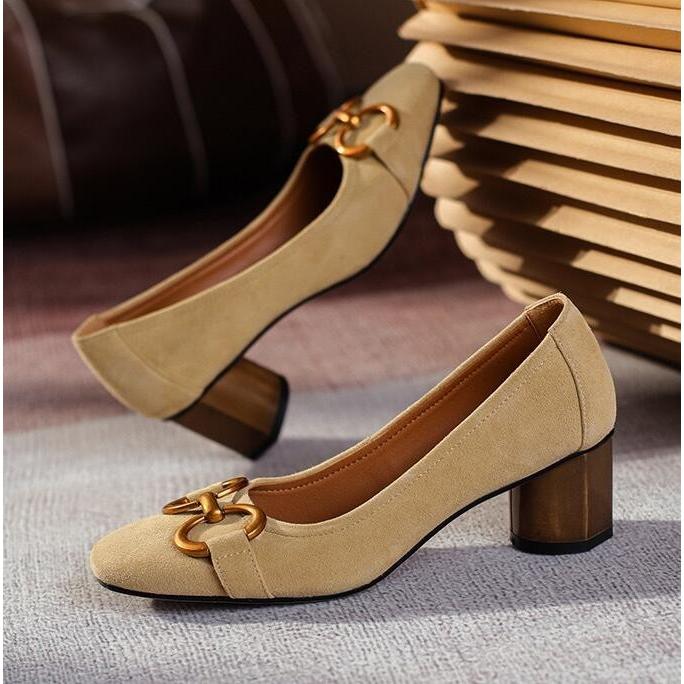 パンプス 痛くない レディース 黒 スエード ツイード ブラック