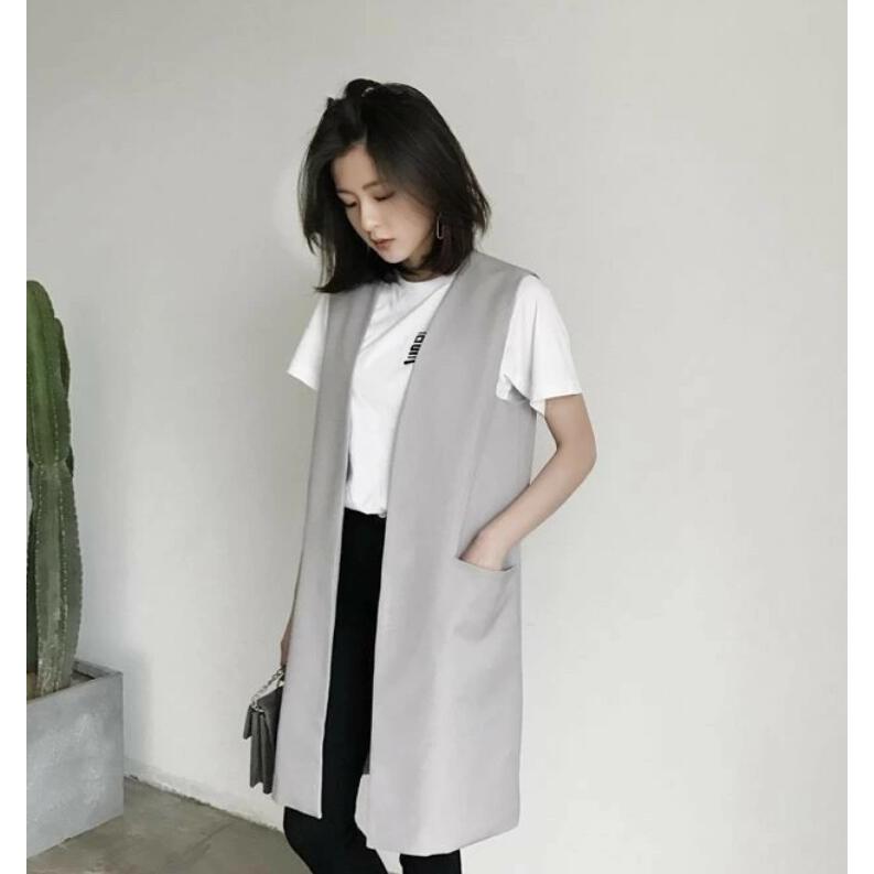 ロングコート 春 レディース ベスト ノースリーブ ロングジレ ロングコート 春 レディース ベスト ノースリーブ ロングジレ