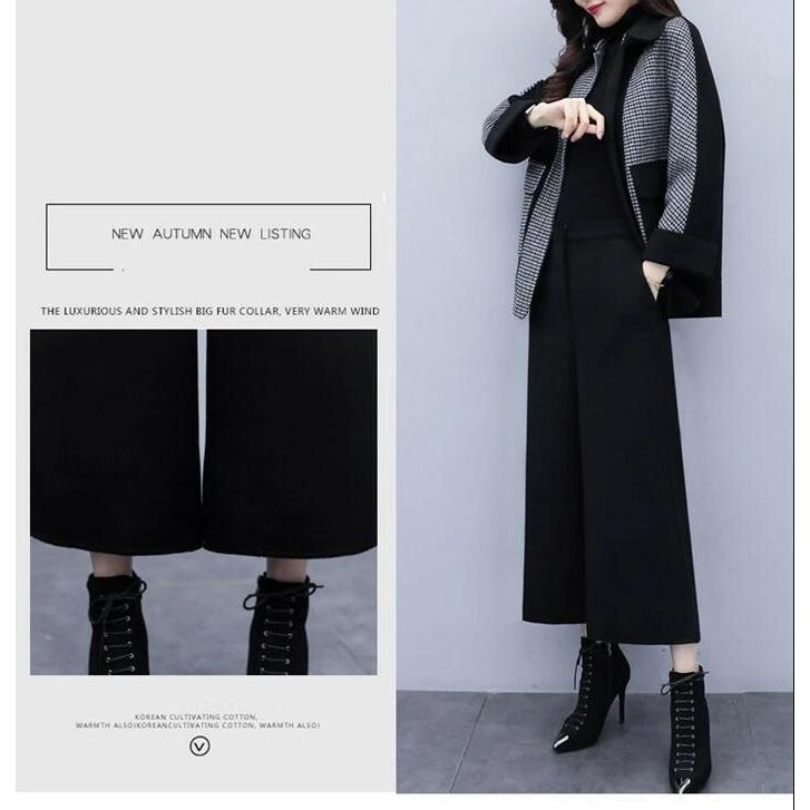 セットアップ レディース 秋冬 カジュアル きれいめ 厚手 暖かい パンツスーツ パンツドレス フォマール ゆったり 通勤 お呼ばれ 結婚式 二次会 入学式-73 セットアップ レディース 秋冬 カジュアル きれいめ 厚手 暖かい