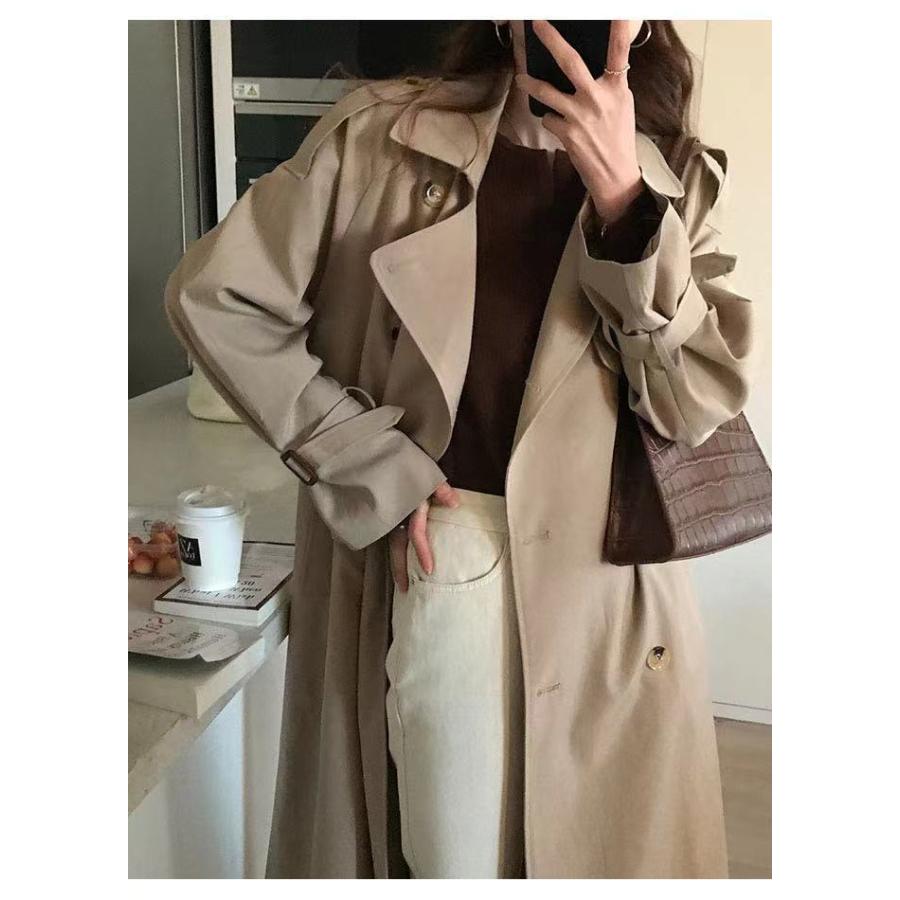 在庫一掃 スプリングコート トレンチコート レディース 秋服 春 ロング