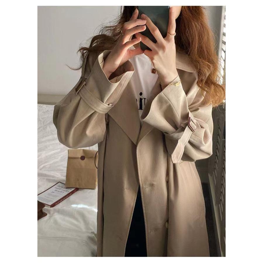 在庫一掃 スプリングコート トレンチコート レディース 秋服 春 ロング