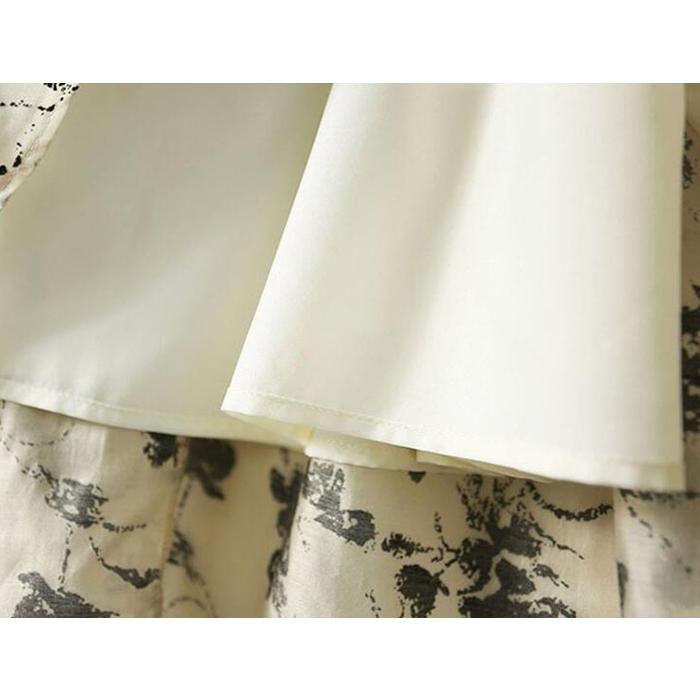 ワンピース レディース 40代 きれいめ 膝丈ワンピース 春夏 半袖 上品