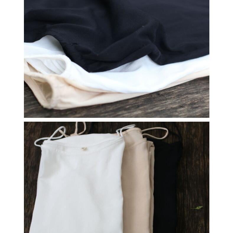 キャミワンピ ロングワンピース レディース インナー ペチコート ペチ