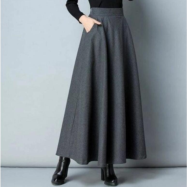 ロングスカート 春 レディース 秋 冬 ロング フレアスカート ロングスカート 春 レディース 秋 冬 ロング フレアスカート