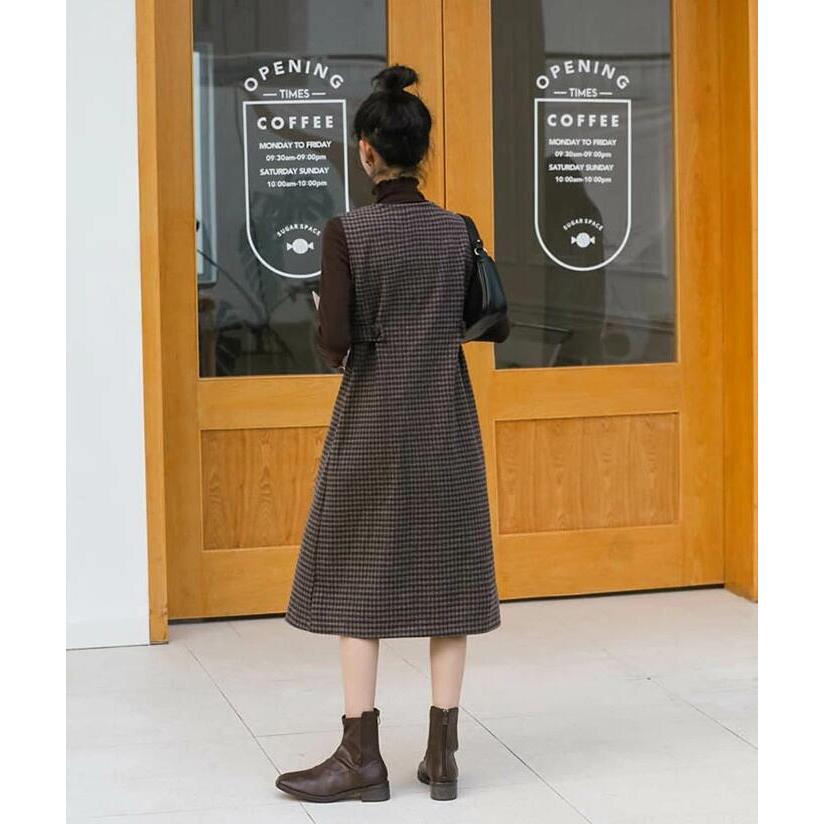 ジャンパースカート サロペット レディース 冬 ジャンスカ ワンピース ミモレ丈 サロペットスカート オールインワン キャミワンピ 秋冬 youdear - 通販 - Yahoo ショッピング