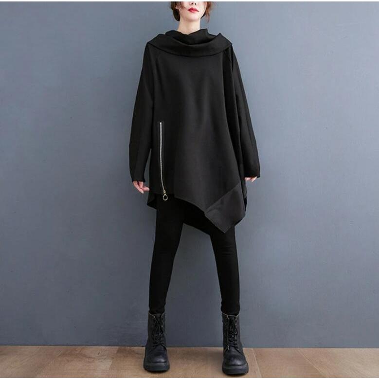 チュニックワンピース 秋 レディース 長袖 チュニック カットソー T