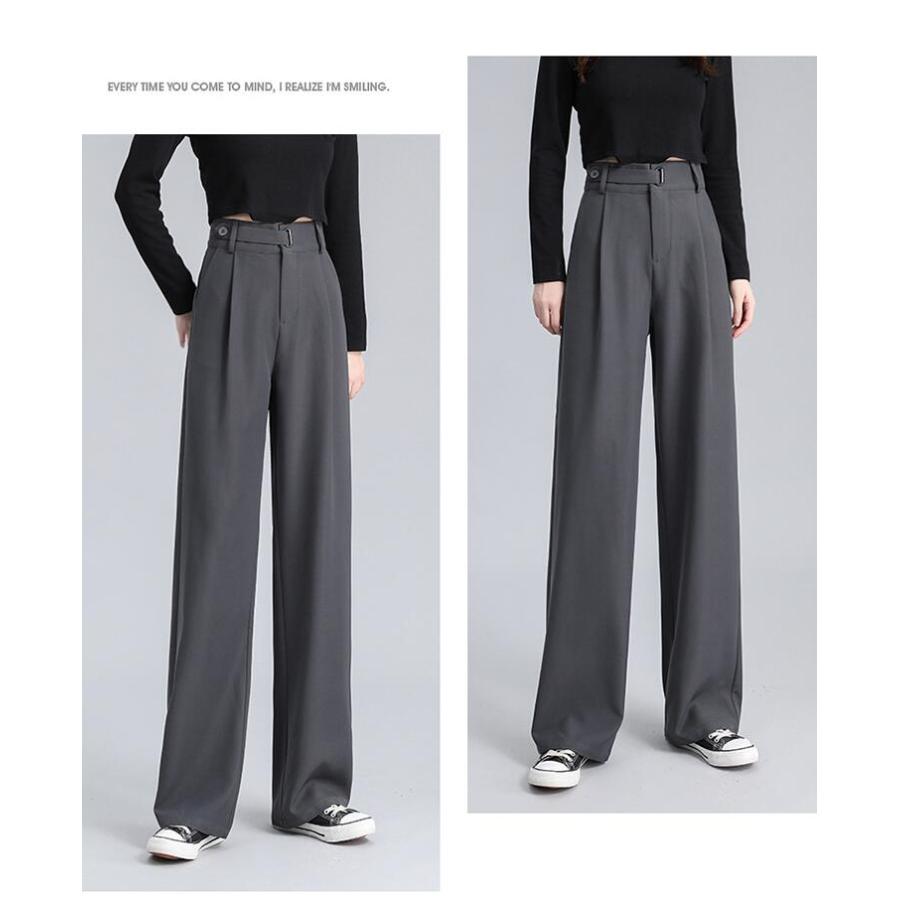 ストレートパンツ ハイウエスト 美脚 レディース ワイドパンツ ハイ
