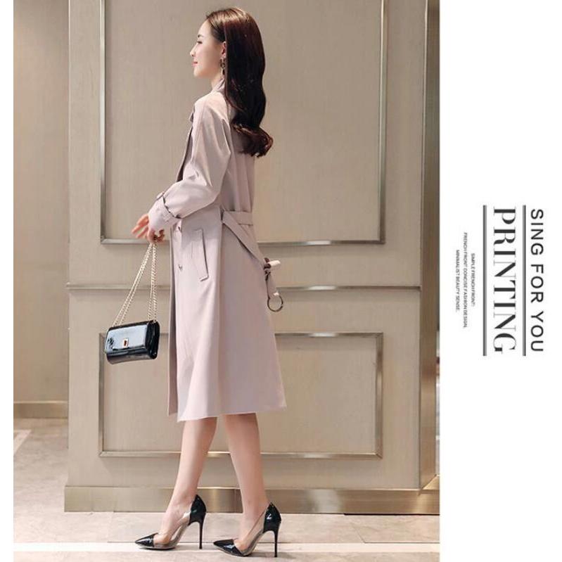 トレンチコート レディース スプリングコート ジャケット 春 春コート ロングコート べルト付き レディース 秋アウター ロング丈 春 秋コート 通勤 カジュアル スプリングコート トレンチコート ジャケット ロングジャケット 膝丈