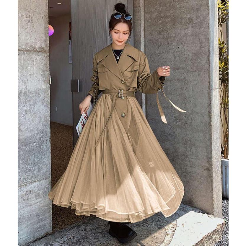 VICTORIA C. ベージュトレンチコート 消防士長 年最新victor victoria