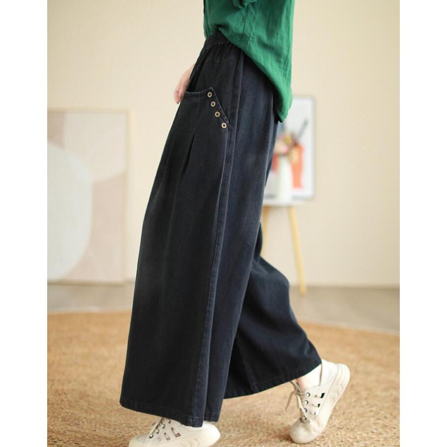 デニム ワイドパンツ レディース ガウチョパンツ デニムパンツ デニム ワイドパンツ レディース ガウチョパンツ デニムパンツ
