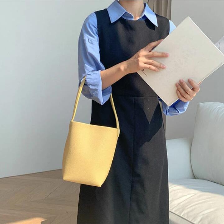 トートバッグ レディース 小さめ 軽量 ミニトートバッグ バケツバッグ