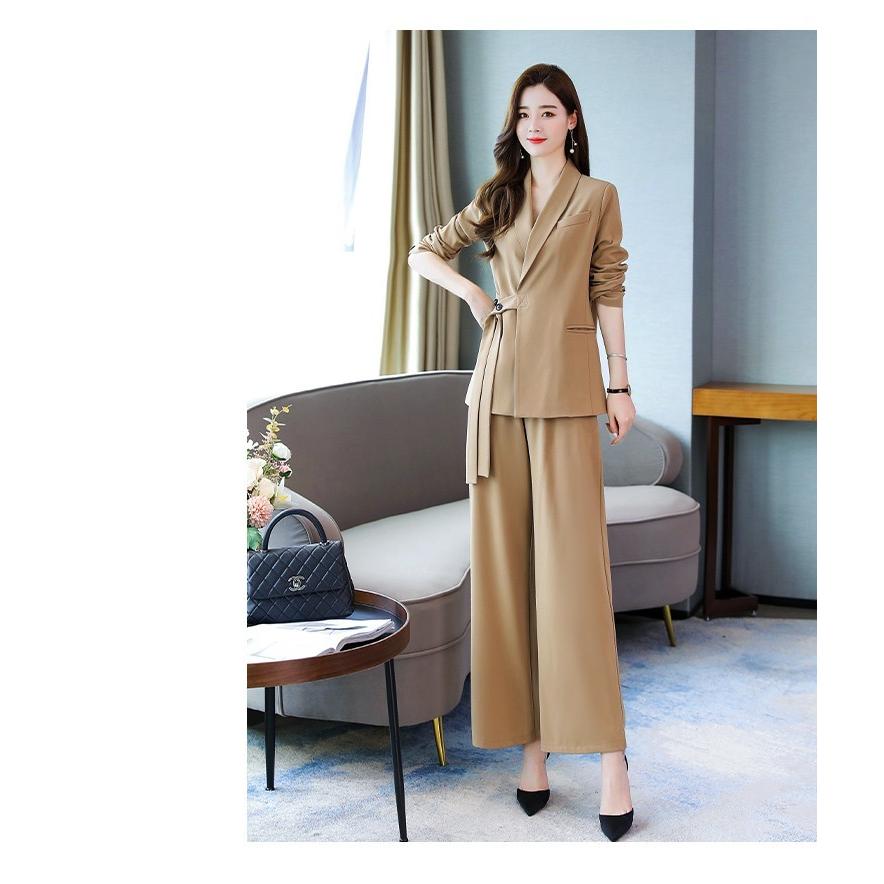 在庫一掃 セットアップ パンツスーツ レディース ワイドパンツ 七分袖