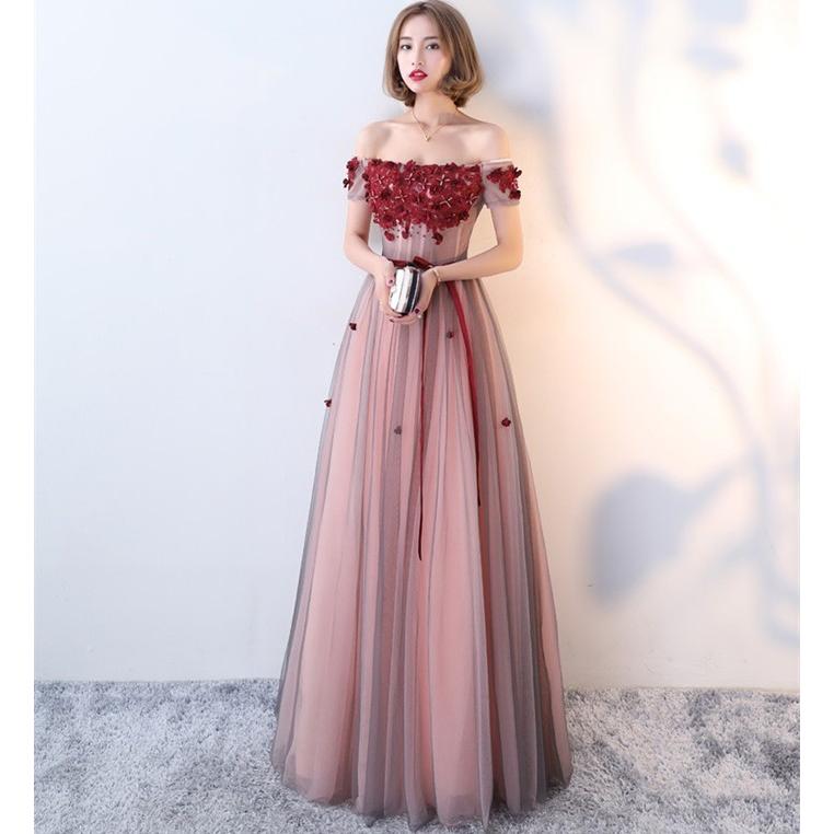 パーティードレス 結婚式 ドレス ウェディングドレス ロングドレス