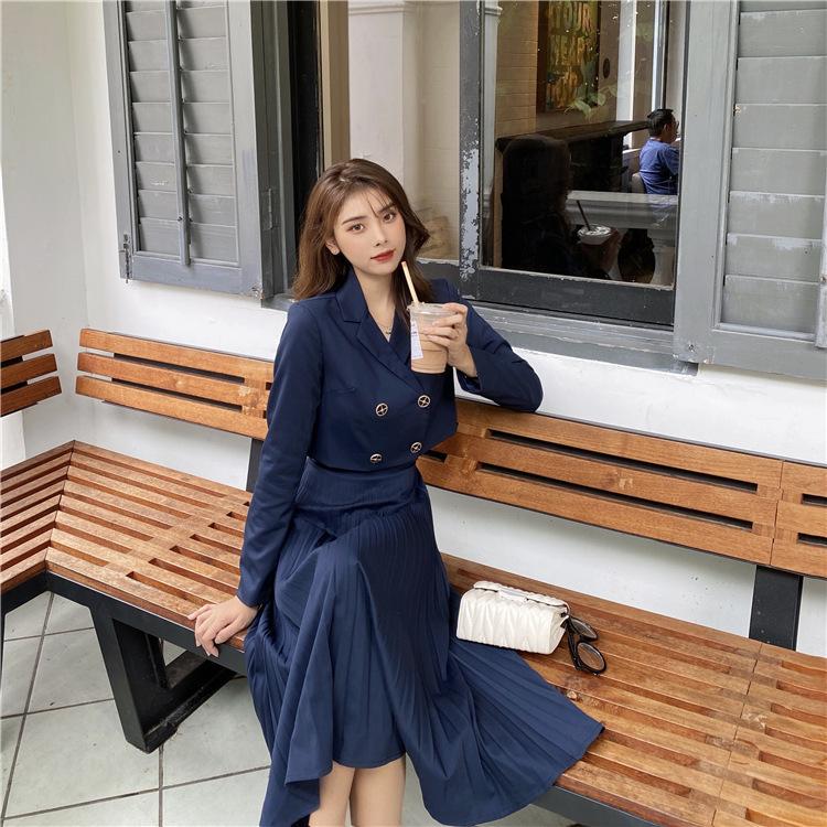 セットアップ レディース ジャケット 秋 冬 2点セット スカート ロング