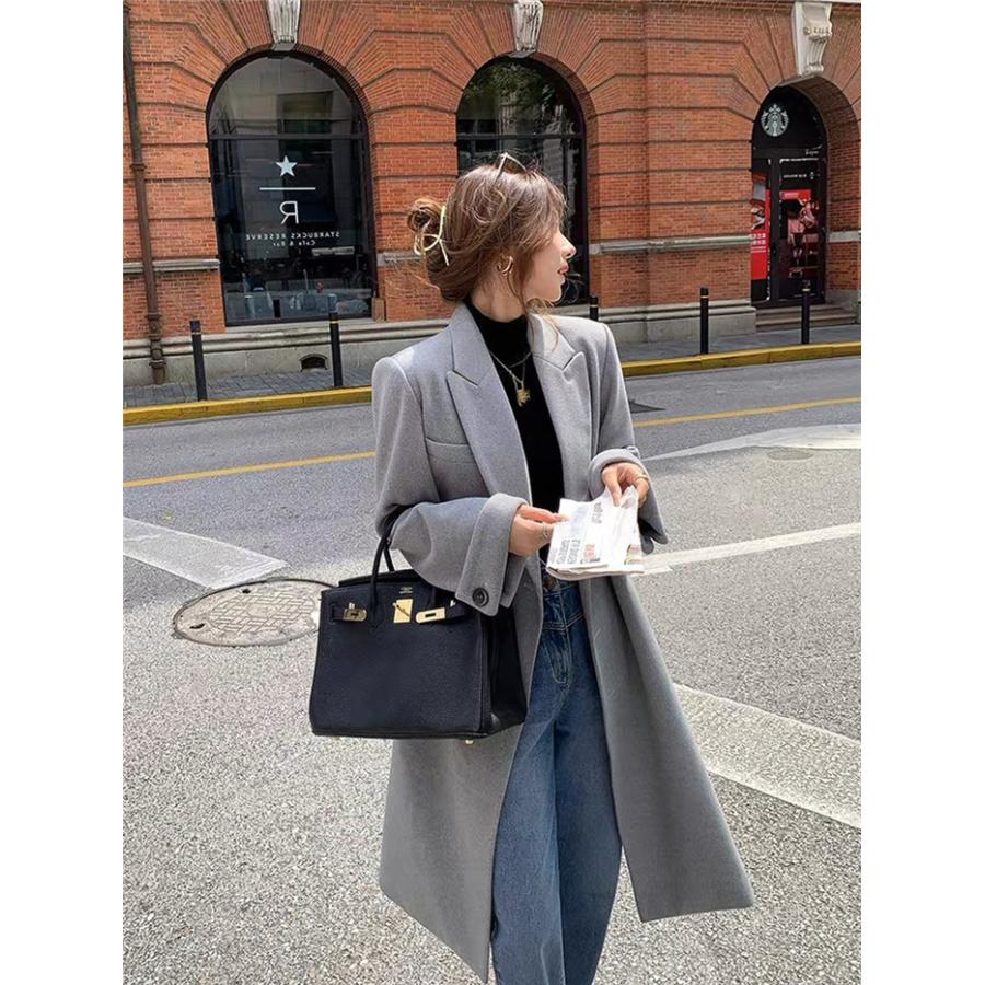 チェスターコート マキシ丈 ロングコート ウールコート レディース ゆったり 通勤 アウター 秋冬 着痩せ お洒落 大人 30代 40代 体型カバー 最大61 オフ