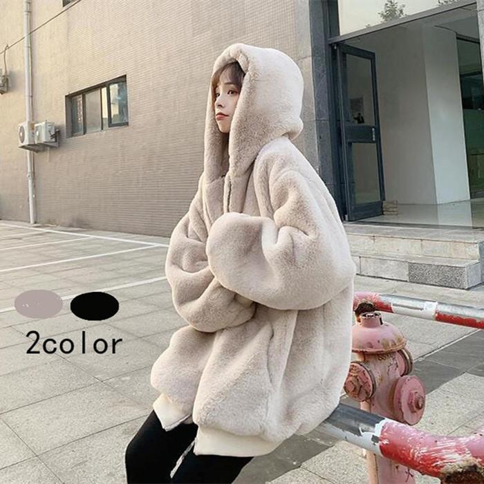 ファーコート ショートコート セール フェイクファーコート レデイース 毛皮コート 秋冬 40代 カジュアル モコモコ フード付き きれいめ 長袖 アウター Tx Cp 001 Youdear 通販 Yahoo ショッピング