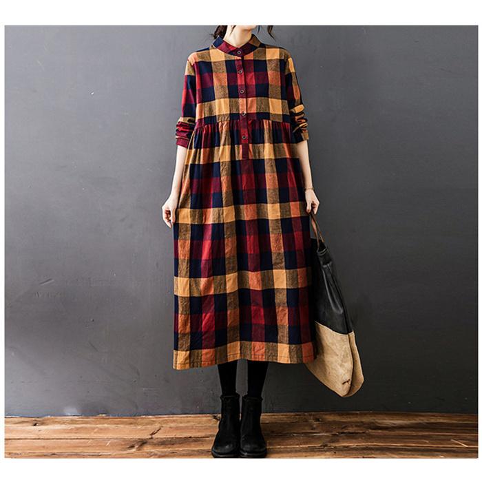 シャツワンピース ワンピース レディース 40代 春 夏 長袖 ロング