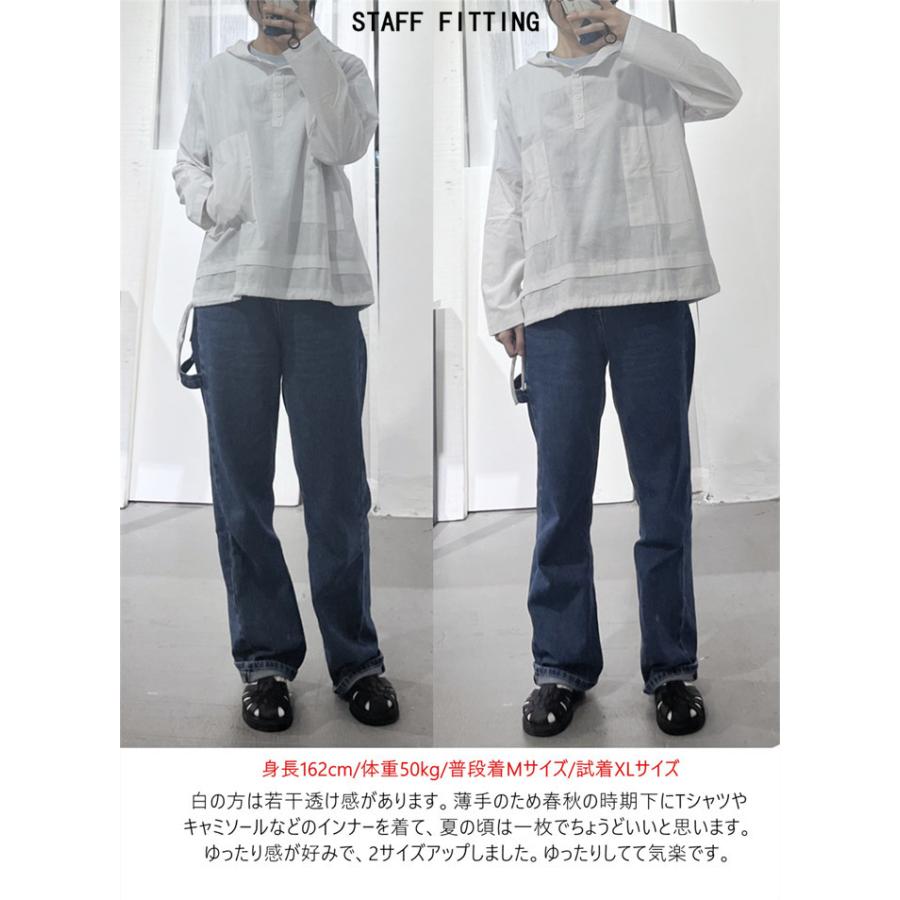 トップス ｔシャツ レディース 長袖 パーカー ブラウス シャツブラウス 秋 カットソー プルオーバー 無地 uネック 可愛い カジュアル ゆったり 大きいサイズ 01tp293901.jpg