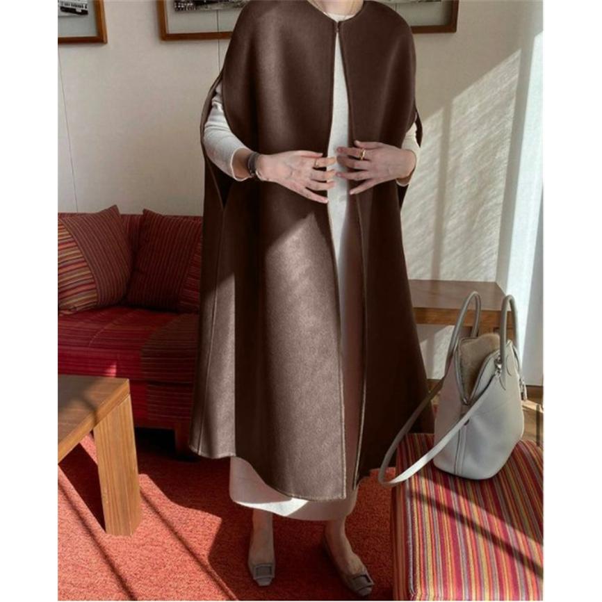 コート ロング ベスト ポンチョ ジレ レディース アウター メルトン