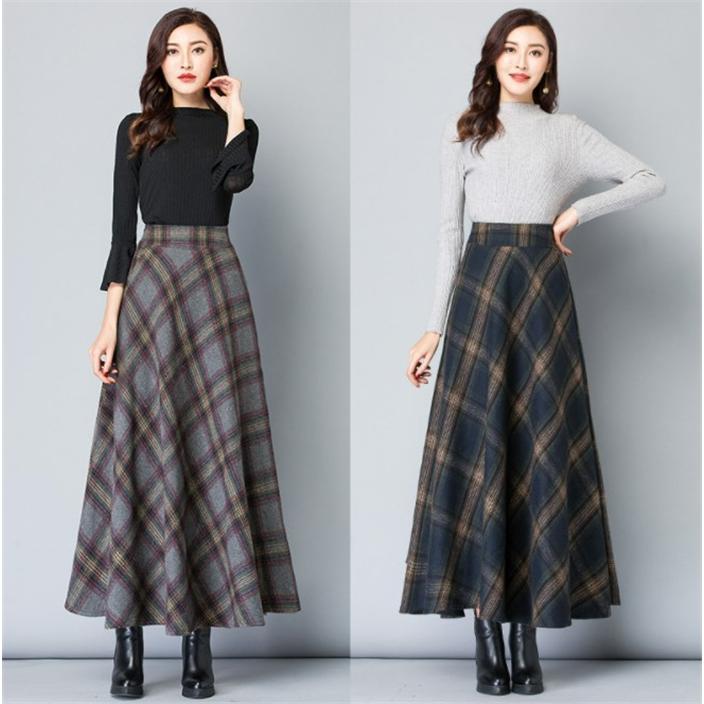 ロングスカート レディース スカート 冬 秋 Aライン 厚手 ロング ロングスカート レディース スカート 冬 秋 Aライン 厚手 ロング