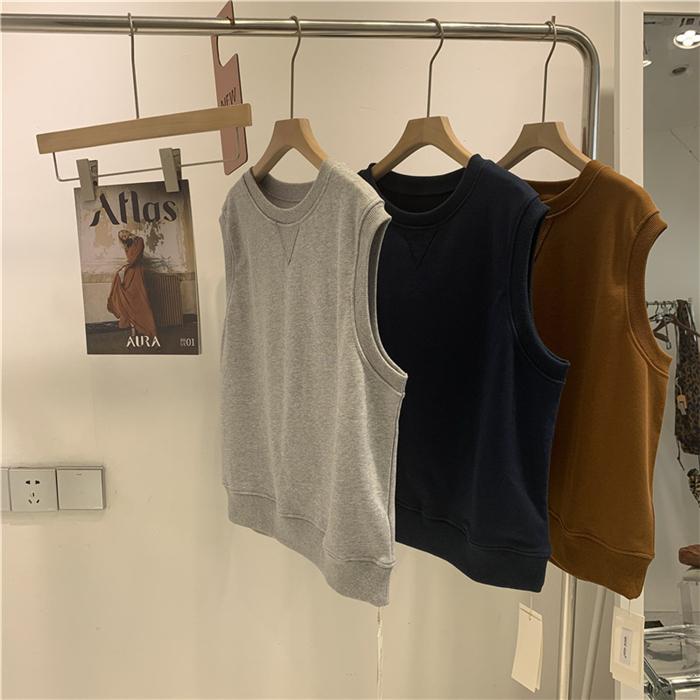   Jeans/ベスト+ショートスウェット　セット ベスト+ショートパンツセットアップ[品番：TAXW0002138]｜TAXI