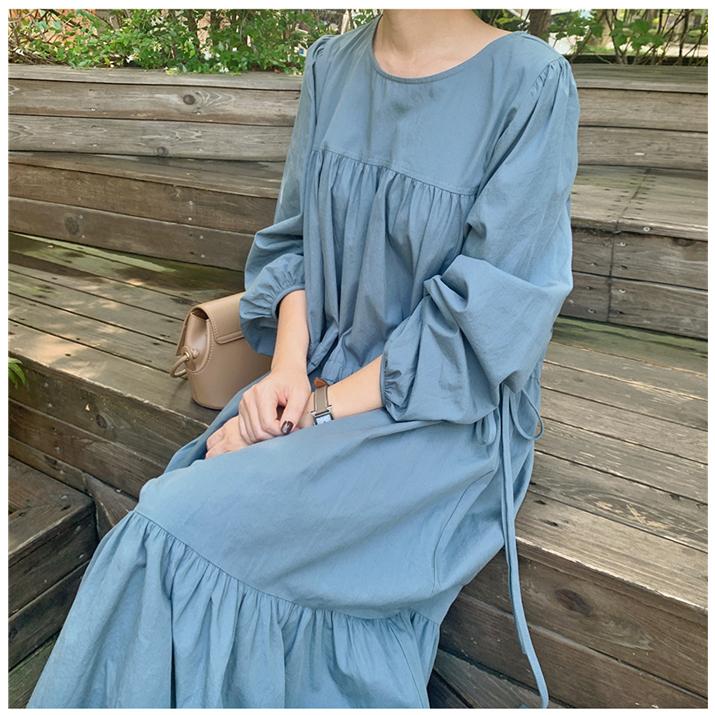 新品未使用タグ付★CIVIDINI★バイカラー★フレア★ロングワンピース ワンピース ロングワンピース マキシ フレアワンピース