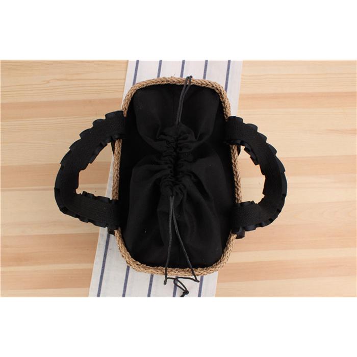 天然素材 かごショルダーバッグ かごバッグ ショルダーバッグ ポシェット（ タイ製・カジューの