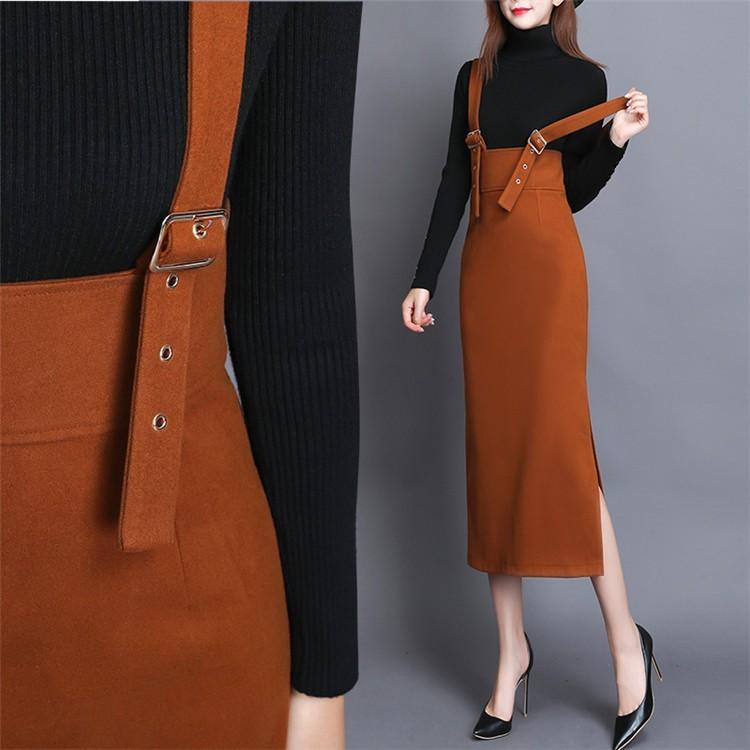 セットアップ レディース ワンピースセットアップ サロペットワンピース ニットセーター 秋 冬 ロング丈 2点セット ニット フォーマル お洒落 上品 30代 Xd Ad 0106 Youdear 通販 Yahoo ショッピング