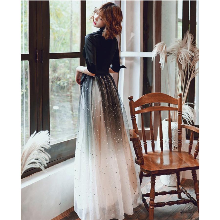 ロングドレス 演奏会 パーティードレス ドレス レディース 結婚式  