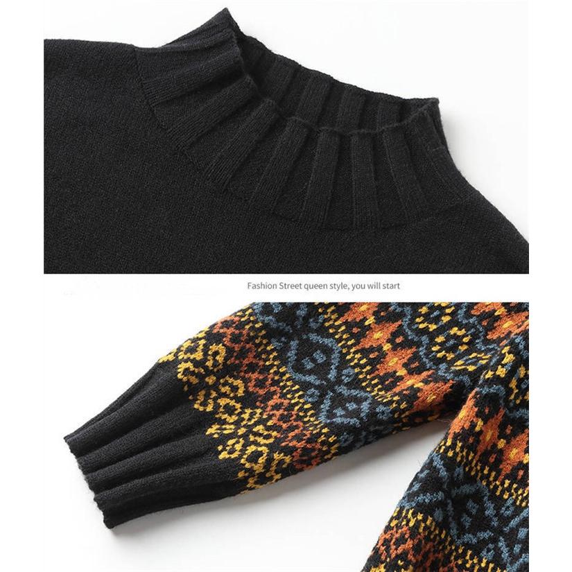 ニット セーター レディース ニットセーター 長袖 トップス ハイネック