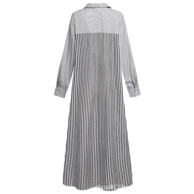 大きいサイズ ワンピース　ロング　シャツ　 レディース 秋冬　春 新品 長袖 GOLDJAPAN 大きいサイズ レディース ワンピース シャツ ロング