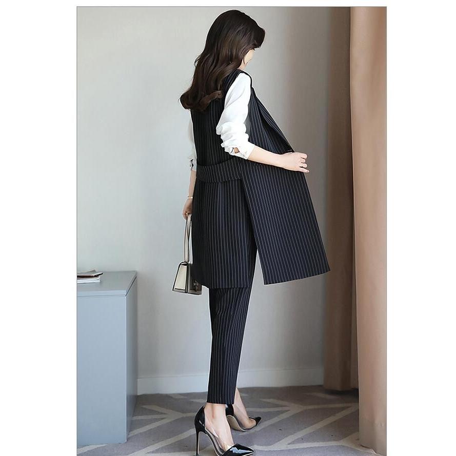 【爆買】パンツスーツ レディース パンツ セットアップ ベスト ロングベスト ロング丈 ジレ パンツ テーパードパンツ パンツスーツ レディース パンツ セットアップ ベスト ロングベスト