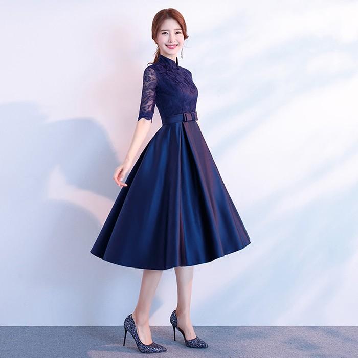 人気定番の ファッション おしゃれ パーティードレス ワンピース 二次会 結婚式 着痩せ ドレス Www Marinemastertrailers Com