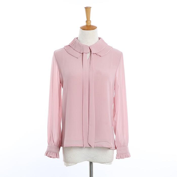 在庫一掃 ブラウス レディース 長袖 シフォンシャツ トップス シャツ