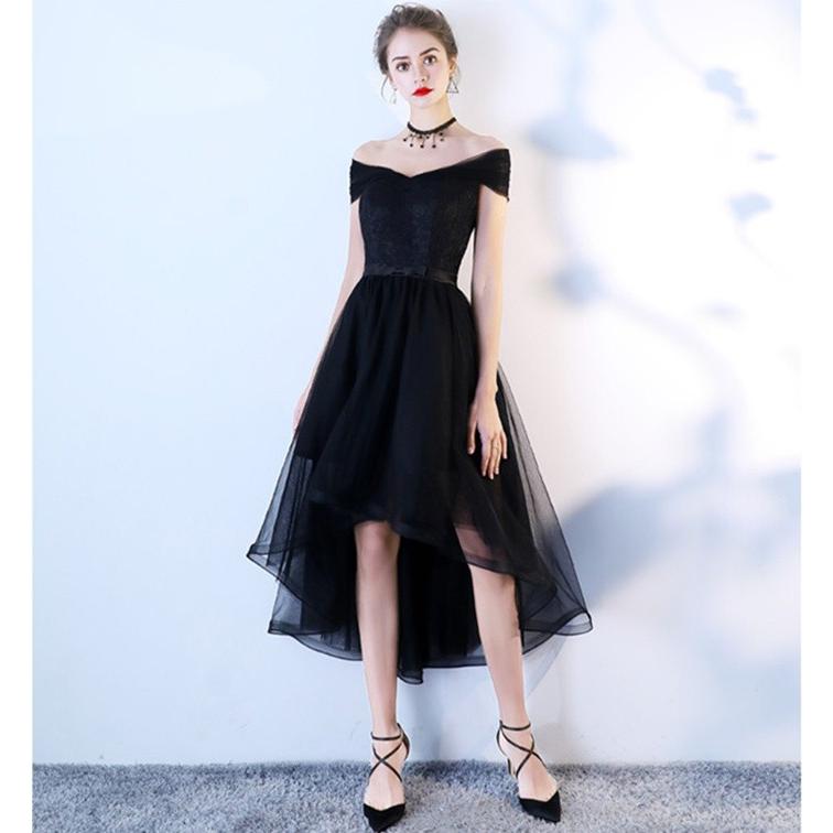 全商品オープニング価格 在庫処分 パーティードレス 結婚式 ドレス ブラック ワンピース ミディアムドレス パーティドレス お呼ばれドレス 二次会 披露宴 卒業式 成人式 謝恩式 Karolinemedeiros Com Br